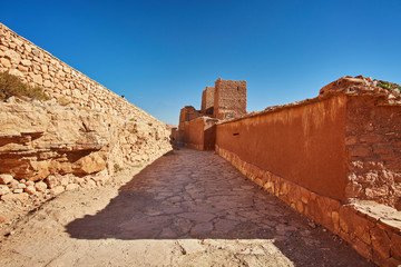 Town of Ait Ben Haddou near Ouarzazate in Morocco.