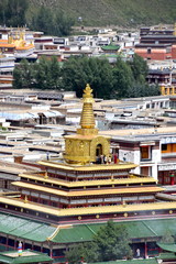Monasterio Labrang en Xiahe, China