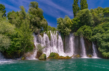 Wasserfall im Krka Nationalpark/ Kroatien