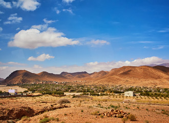 Moroccan cities located at mountainous area and countryside