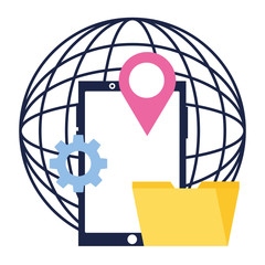world mobile folder location social media