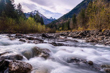 Stillachtal, Allgäuer Alpen, Kreis Oberallgäu, Bayern, Deutschland