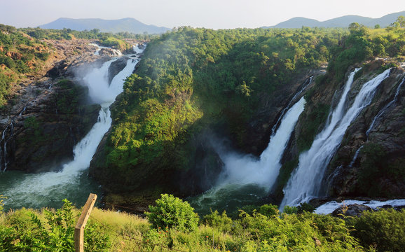 Beauty of Shivanasamudra Falls
