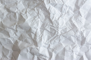 Crumpled paper textural background.