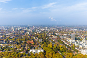 Aerial view of Dortmund, Germany