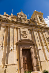 Fototapeta na wymiar Rabat, Malta. Franciscan Church