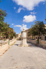 Obraz premium Rabat, Malta. Square near St. Paul's Church