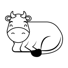 cow cartoon animal wild life