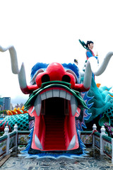 Temple of Kaohsiung in Taiwan