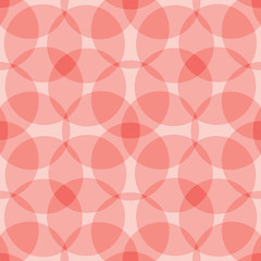 Circle seamless patternю Geometric background. Vector illustration.