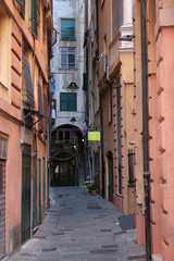 strada per la città di genova 