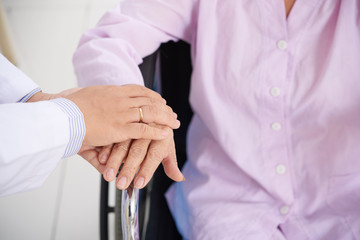 Obraz premium Reassuring patient