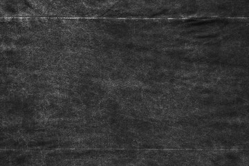 Black fabric texture background