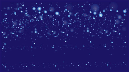 Winterlicher Nachthimmel