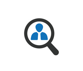 Modern Job Search icon, Find job icon