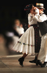 Romanian traditional dance