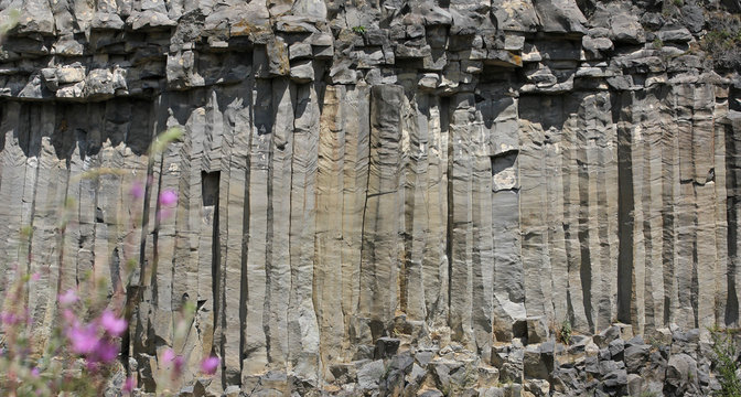 Basalt columns of Racos