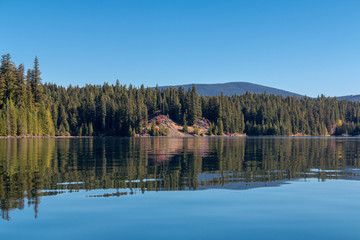 Timothy Lake Oregon in autumn