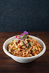 Red Sauce Pasta in Ecobowl