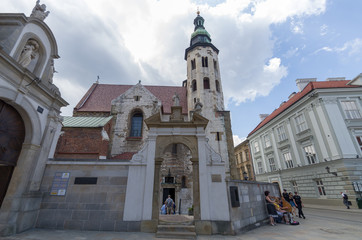 Fototapeta na wymiar St. Peter's and St. Paul's Church in Krakow, Poland