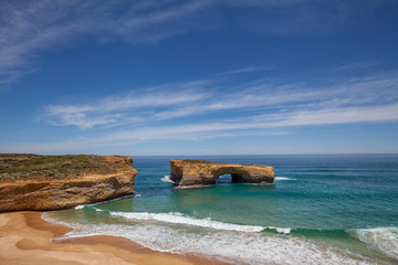 Fototapeta premium London Arch at Port Campbell National Park on the great ocean road in Victoria, Australia