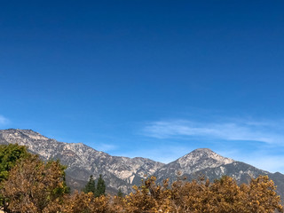 Snowy Mountain Peaks