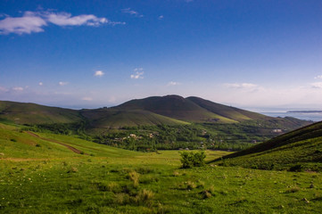 Naklejka premium Landscape of mountain,