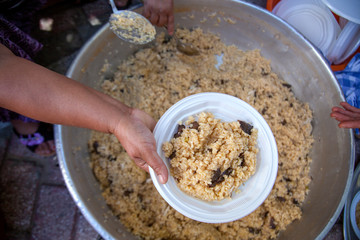 Turkish Pilav / Pilaf Rice in the Boiler.
