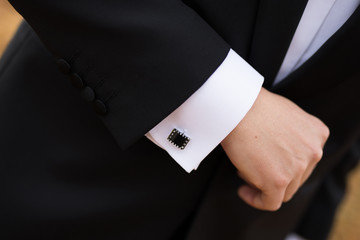Groom wedding cuff