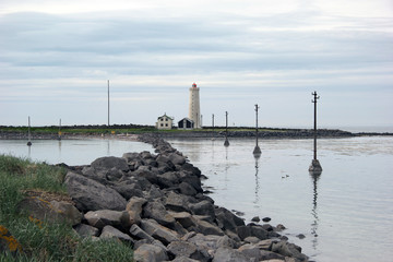 Reykjavik's lighthouse, Iceland