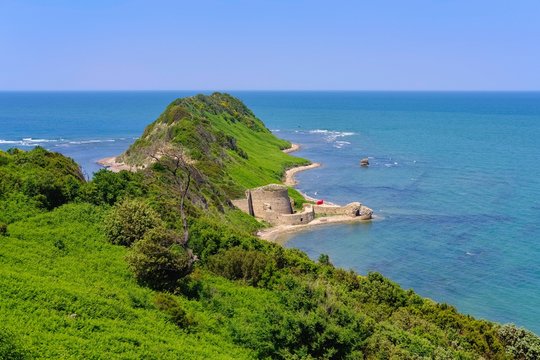 Fortress of Skanderbeg, Cape Rodon, Kepi i Rodonit, Adriatic, Ishem, Durres, Durres, Albania, Europe