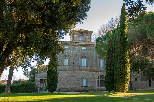 Fountains And  Garden Of Villa Lante