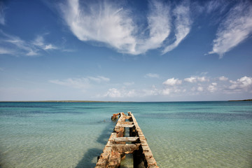 Cayo Las Brujas, in an island surrounded by reefs, clear waters and white sands