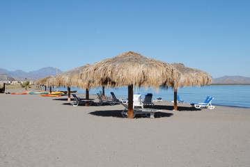 Loreto Bay Palapas