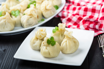 Georgian dumplings khinkali