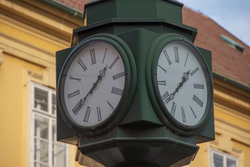 Naklejka premium Horloge publique, Prague, République Tchèque