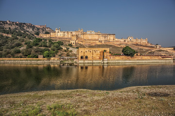 Mehrangarh Fort, Jodhpur, Rajasthan, India. Indian palace