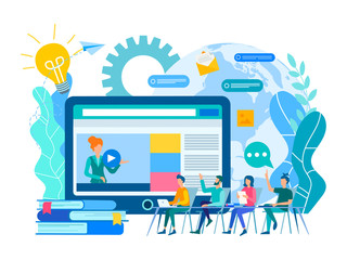 Webinar and online education courses