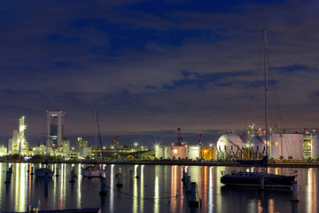 工場夜景 (10月)