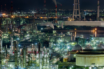 工場夜景 (10月)