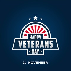 veteran day design for celebrate