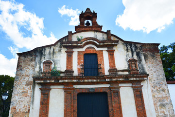 Streets of the colonial city of Santo Domingo, Dominican Republic, local color