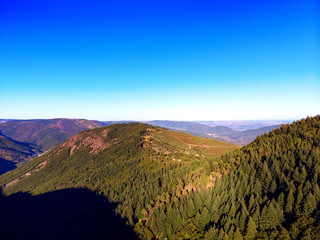 A view from the highest point of Serra da Estrela, Portugal.