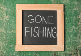 Obraz premium Blackboard with words 