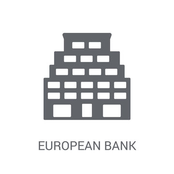 European Bank For Reconstruction And Development Icon. Trendy European Bank For Reconstruction And Development Logo Concept On White Background From Business Collection