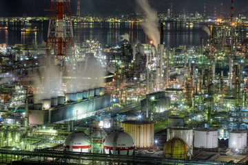 工場夜景 (10月)