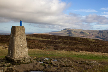 Cairn on the mountain top