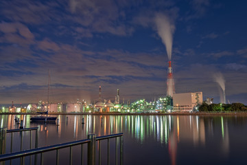 工場夜景 (10月)