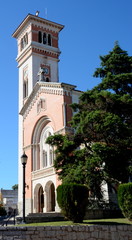 Fototapeta na wymiar Iglesia Sagrado Corazon de La Falda, Cordoba, Argentina