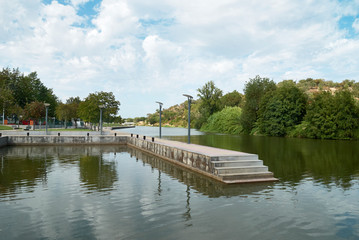 Obraz premium River dock